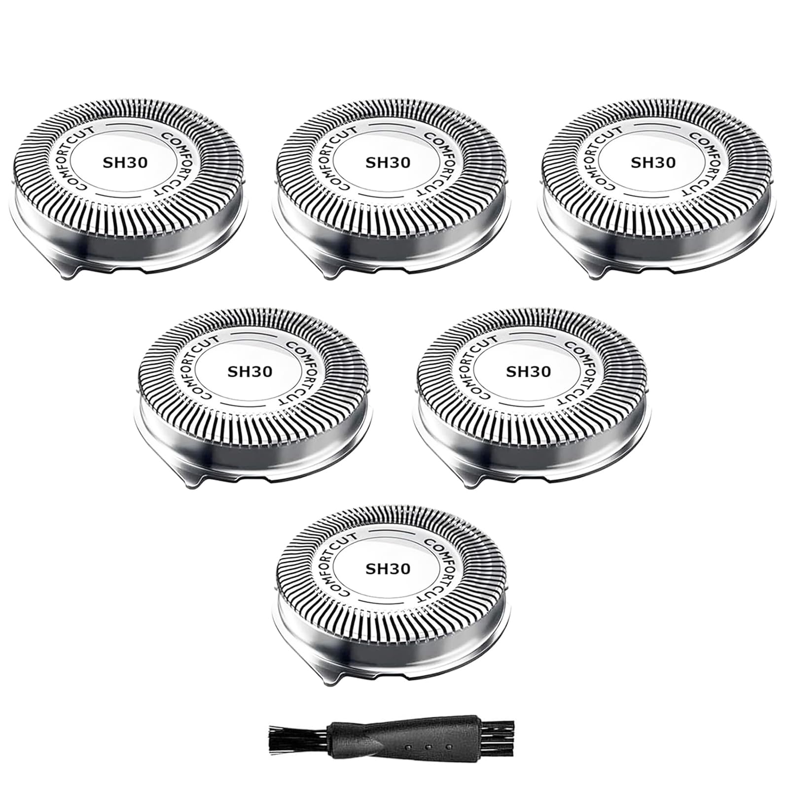 Zoasod SH30 replacement head 360-degree design for smooth skin protection.