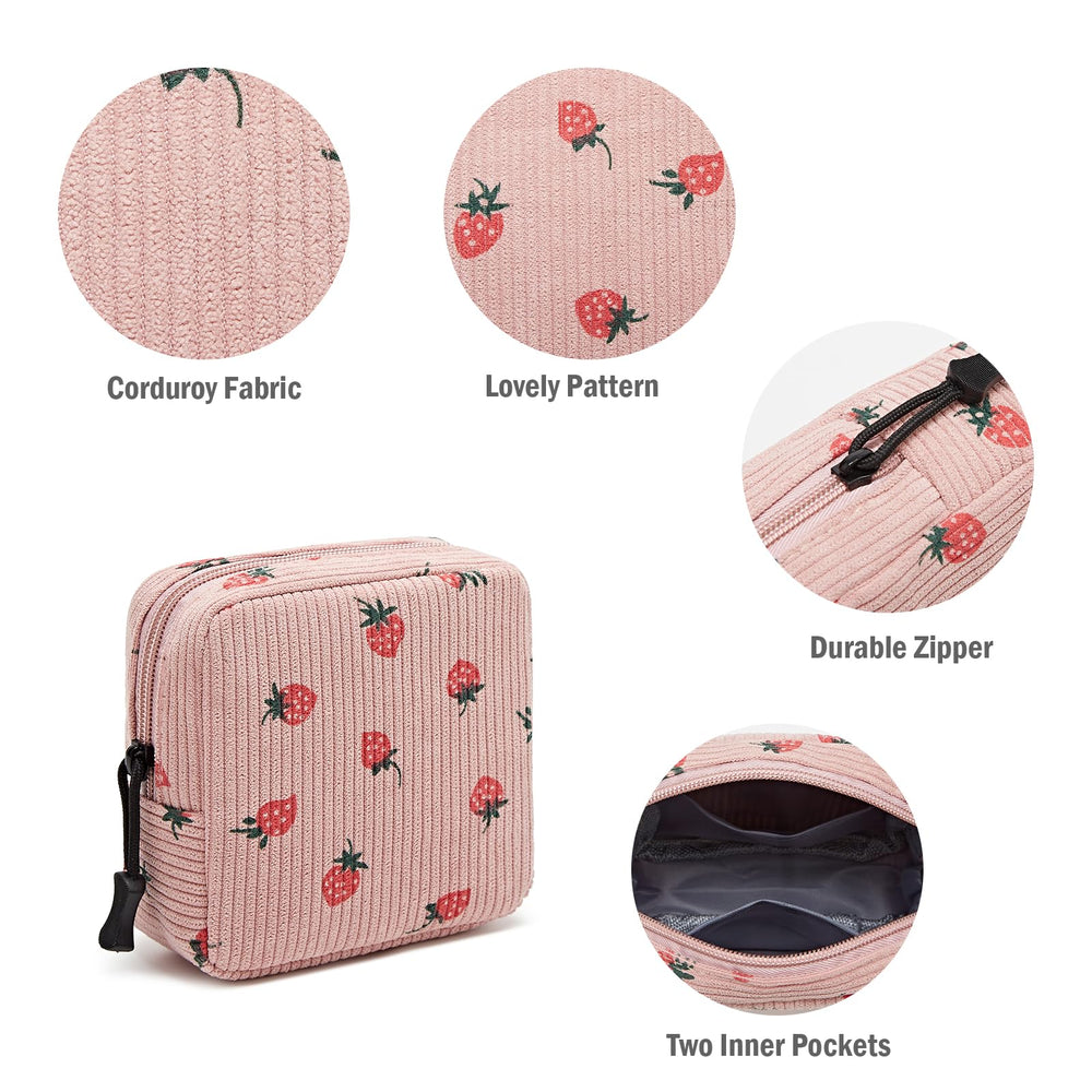 ZOEMTIU travel toiletry organizer compact fits in handbags for daily use.