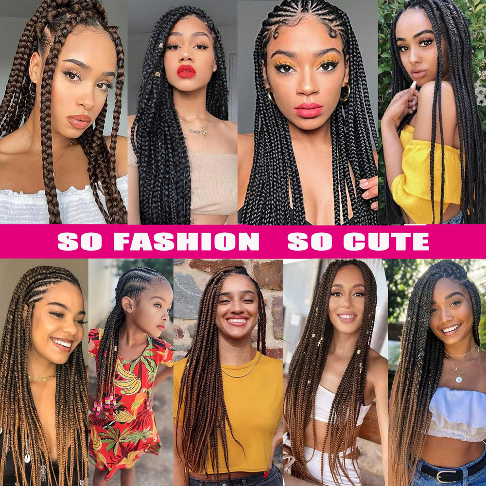 Zoewan sweat-resistant and itch-free hair for long protective styles.
