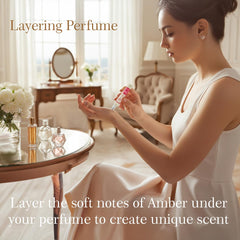 Zoha Amber Bloom travel-roller proves compact, travel-friendly fragrance on-the-go.