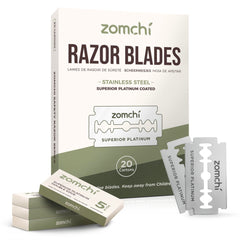 Zomchi 100-count-pack delivers ready-to-use precision for quick daily shaves.