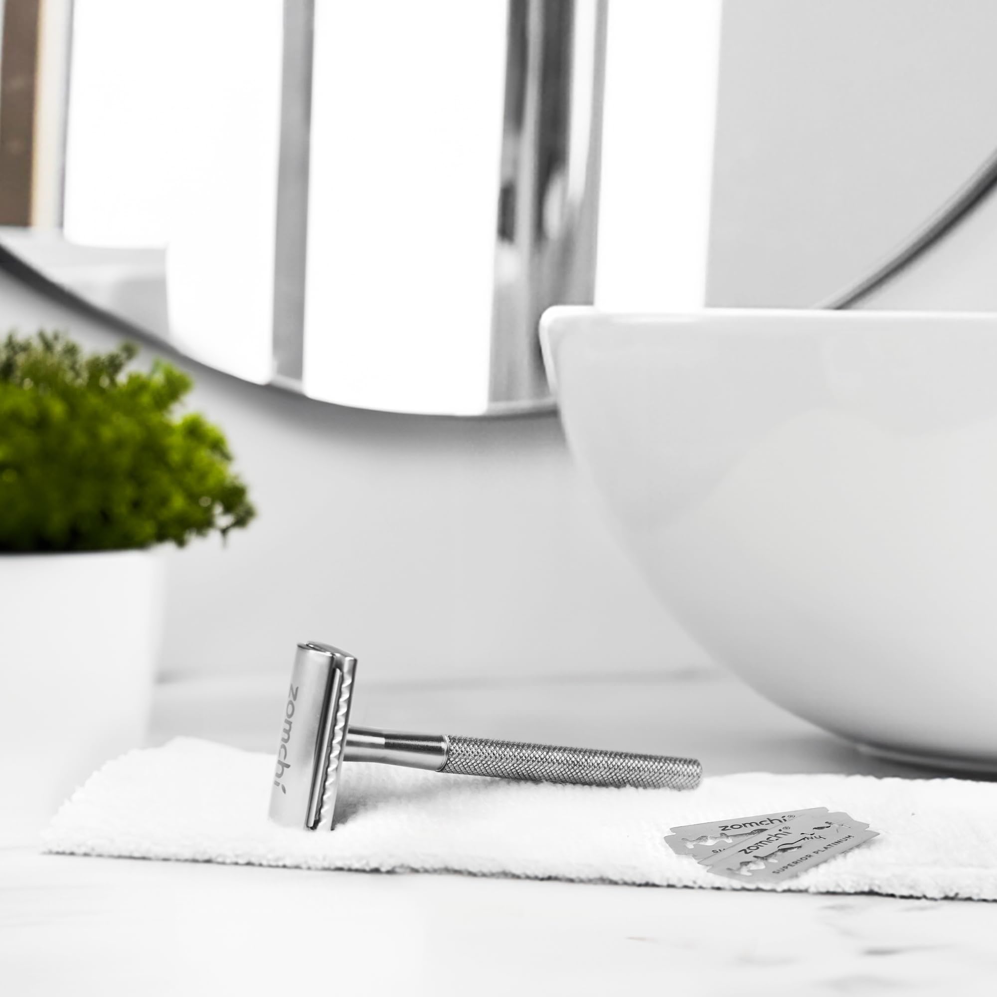 ZOMCHI razor 5 year warranty badge signals long-term confidence and value