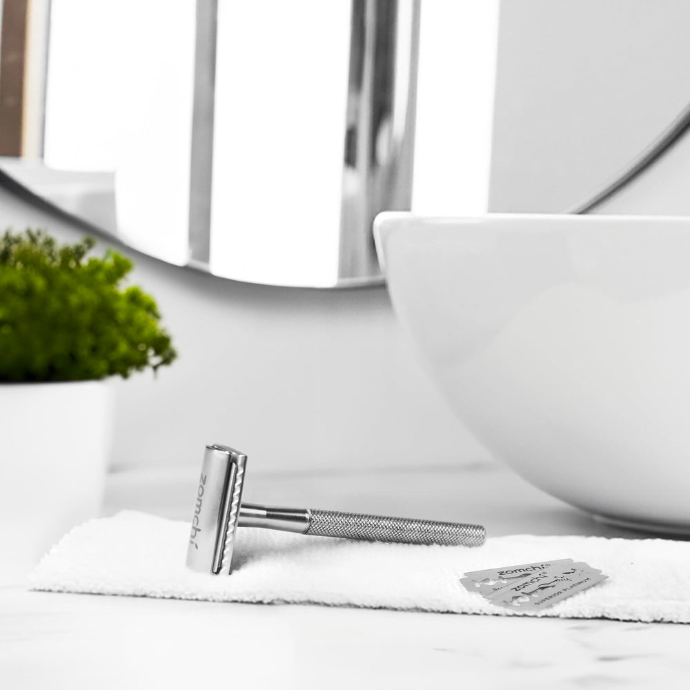 ZOMCHI razor 5 year warranty badge signals long-term confidence and value