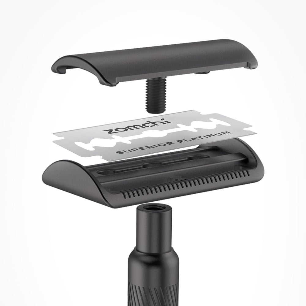 Zomchi rust-resistant platinum-coated blades resist corrosion for lasting performance.