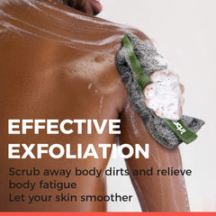 ZOMCHI soap pouch soft exfoliation offers gentle cleansing for sensitive skin