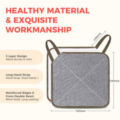 ZOMCHI washcloth three-layer construction supports durability during daily use