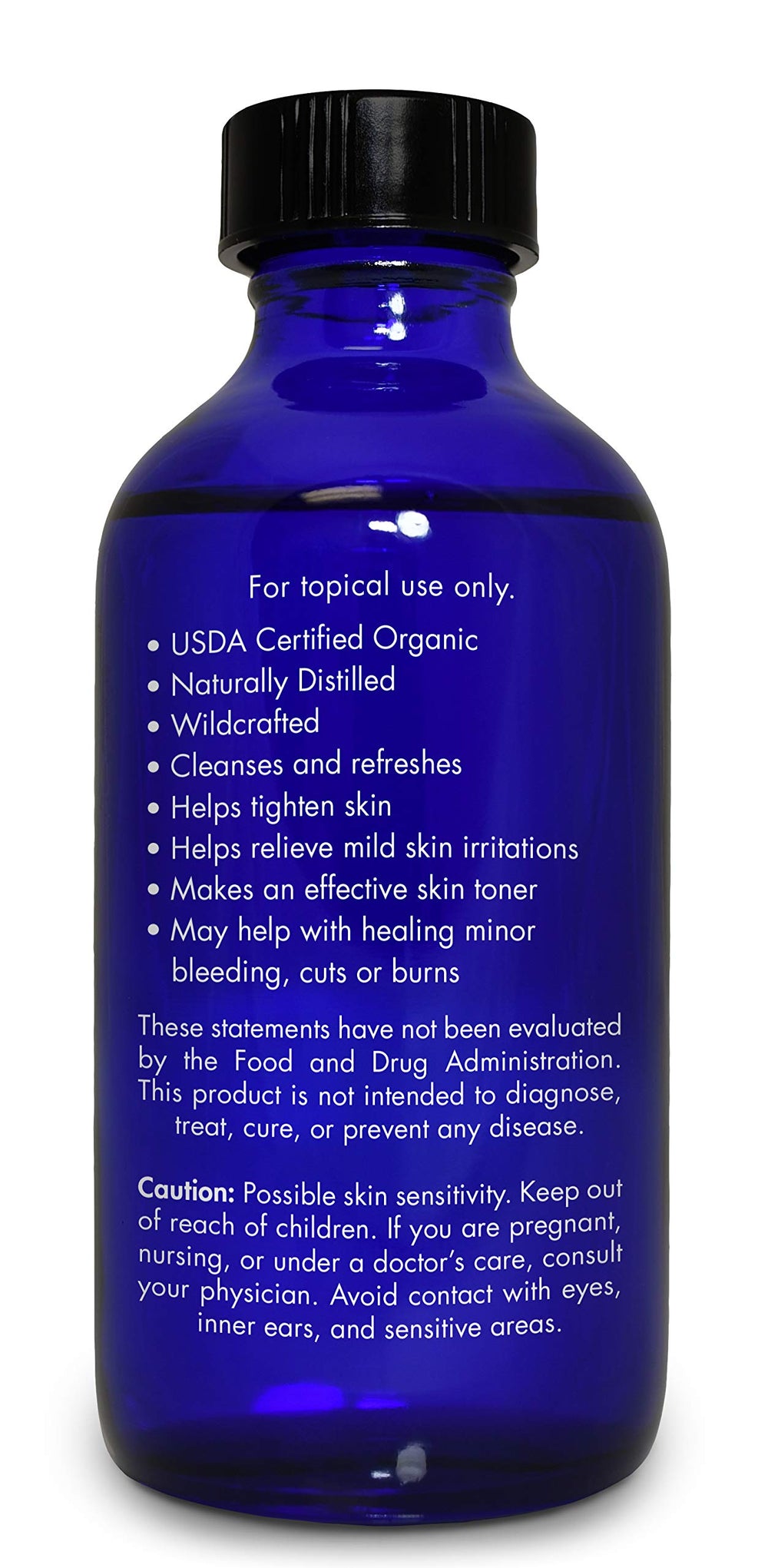 Zongle Therapeutics Witch Hazel bottle pour demonstrates easy refreshing toning for daily routines.