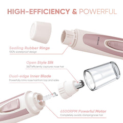 ZORAMI IPX7 waterproof body ready for shower cleaning and versatile bathroom use.