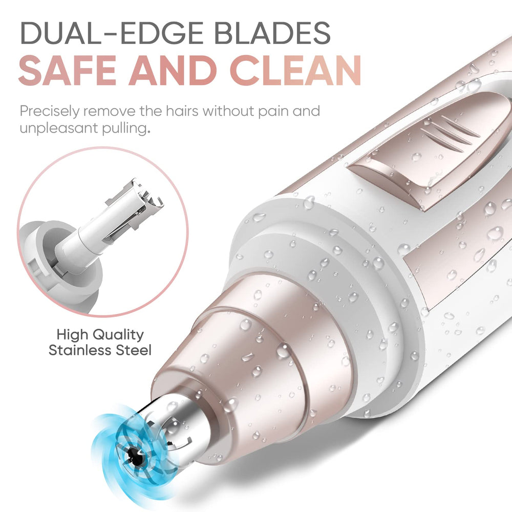 ZORAMI removable trimmer head enables easy cleaning after use.