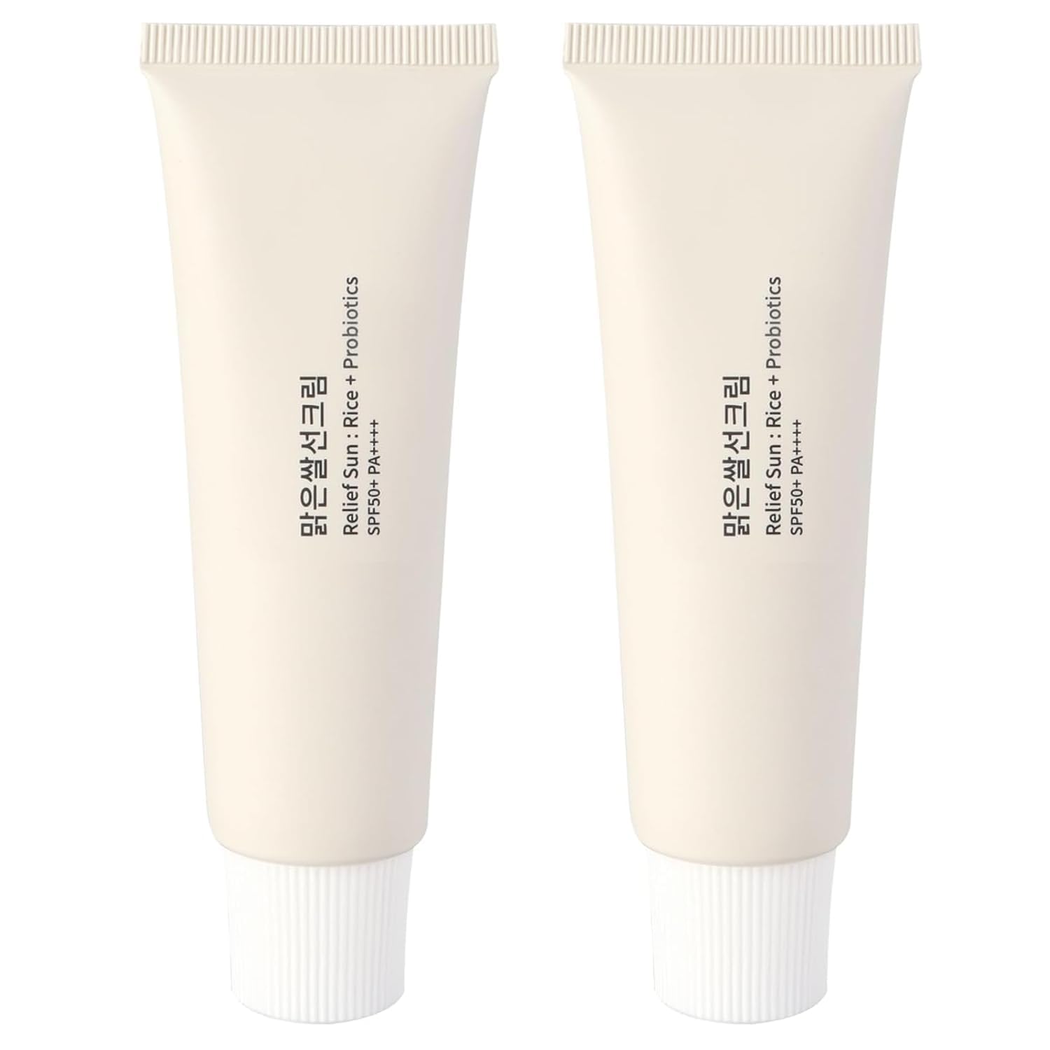 Zoreni Relief Sun SPF50+ bottle provides daily nourishing sun protection for all skin types.