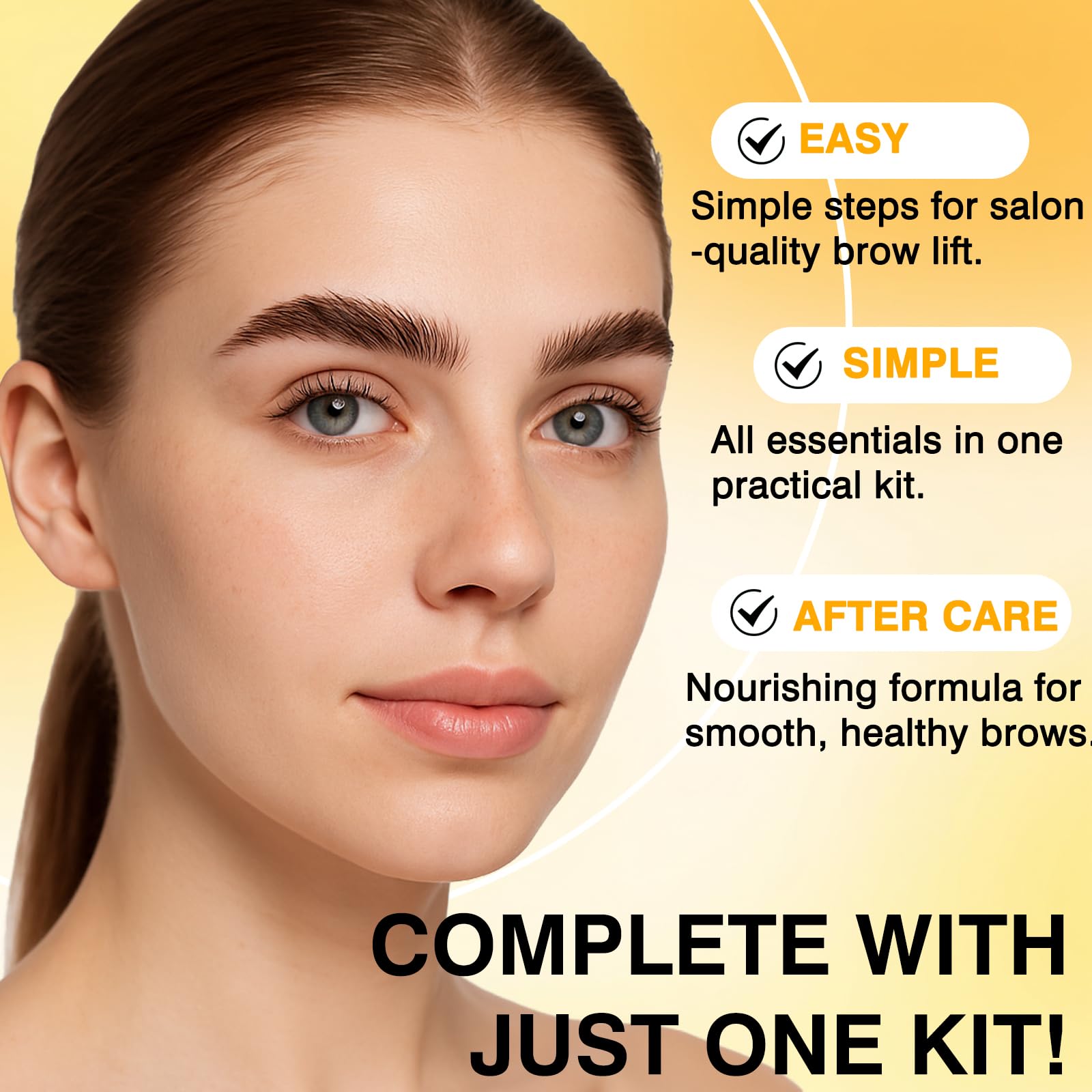 Zovica Brow Lamination Kit - gift-ready packaging for beauty lovers