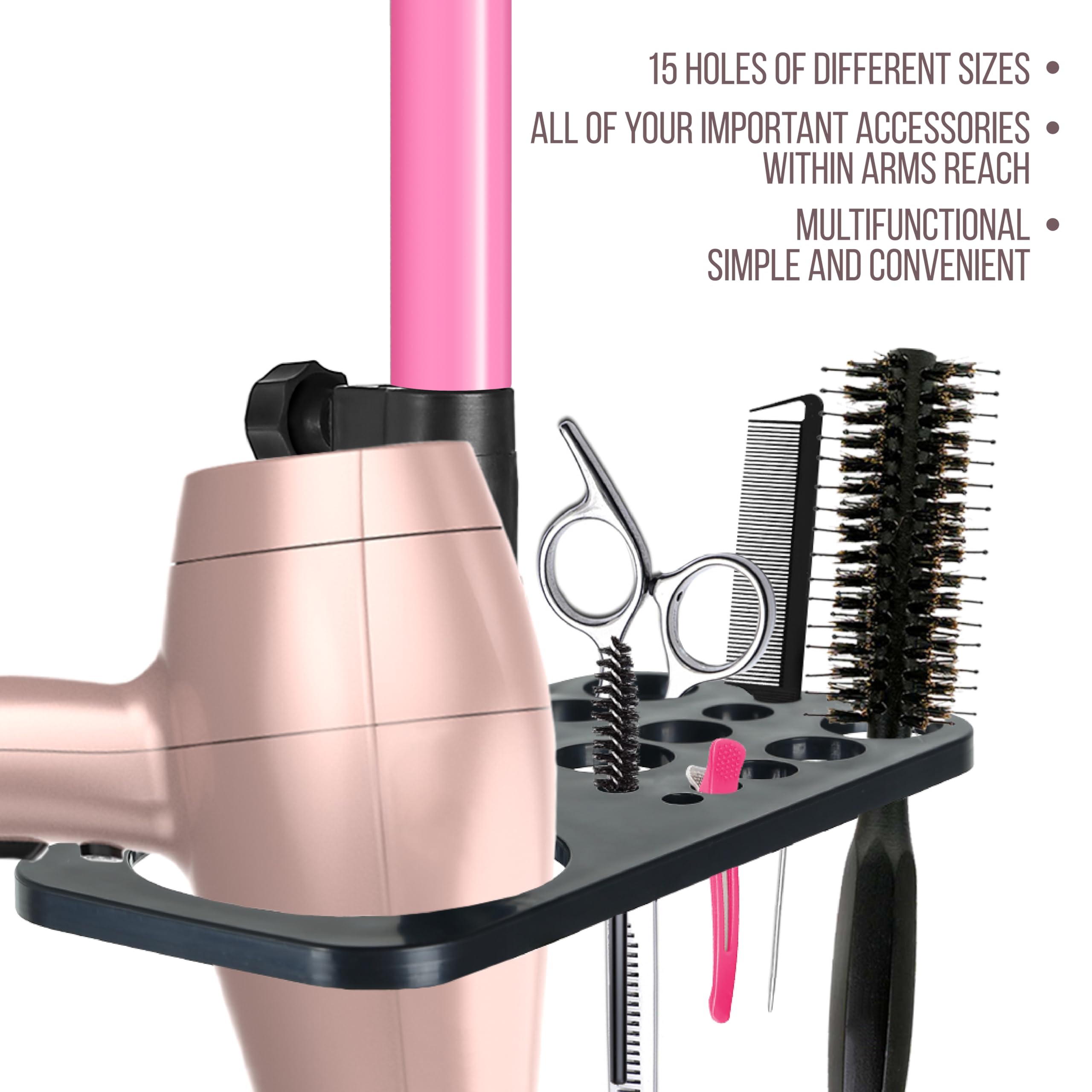 ZQIAN BEAUTY wig stand tripod 360 rotation enables quick angle changes during practice