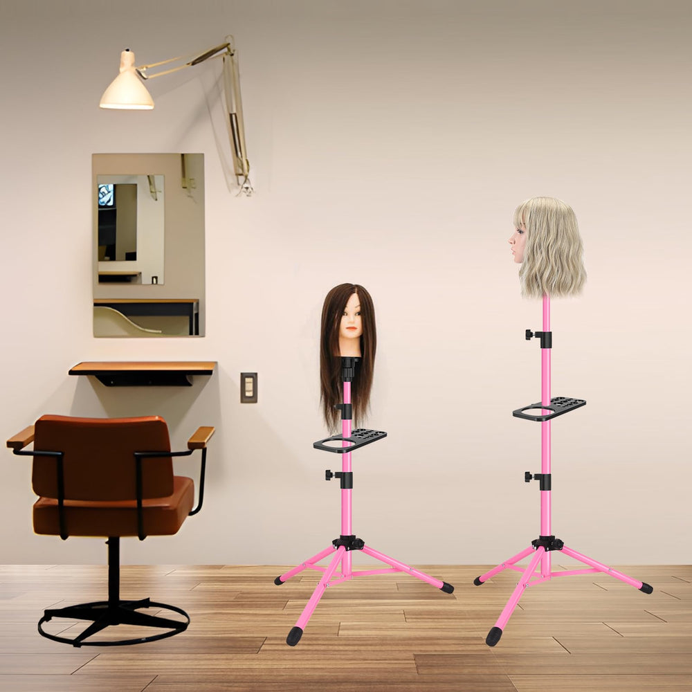 ZQIAN BEAUTY wig stand tripod compact transport for easy storage and mobility