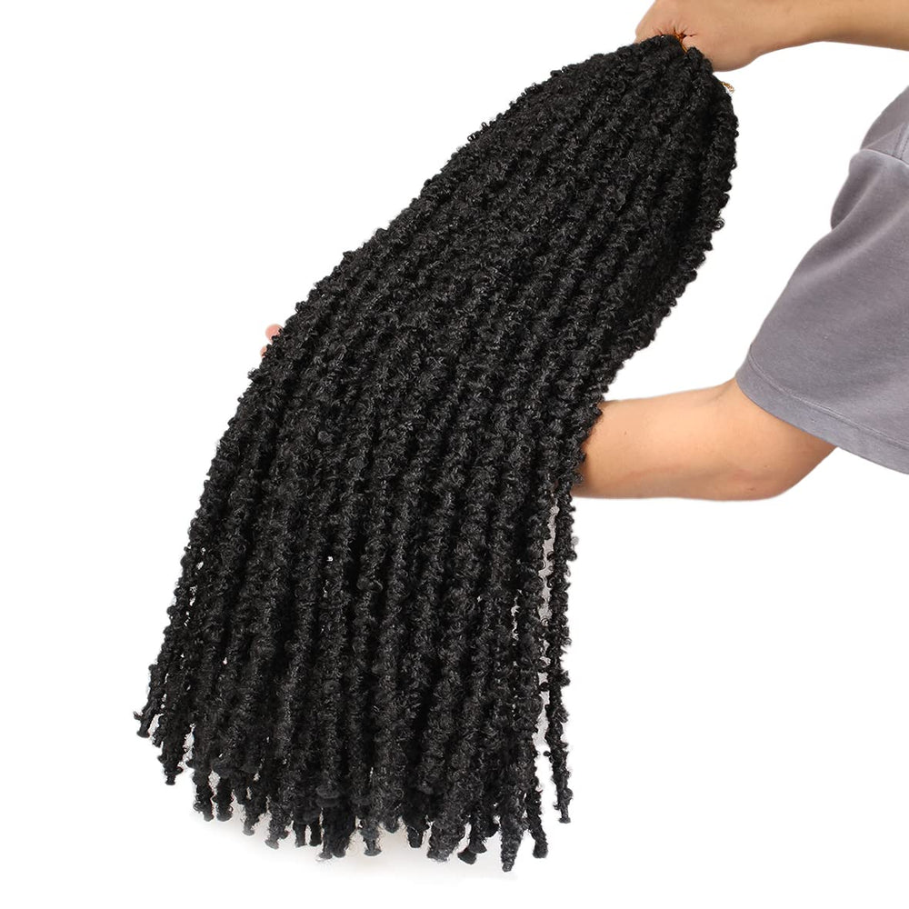 ZRQ butterfly locs 60 roots total pack assembly for full-head look