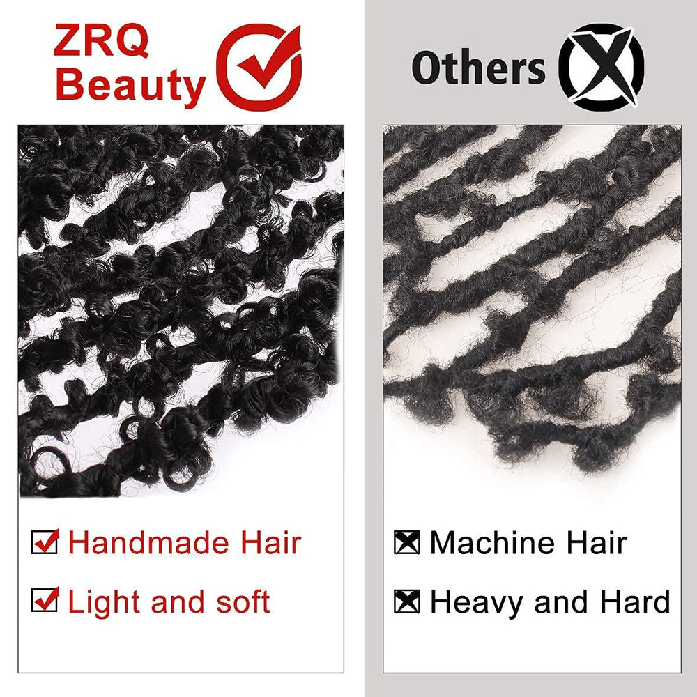ZRQ butterfly locs color options 1B—versatile for daily wear.