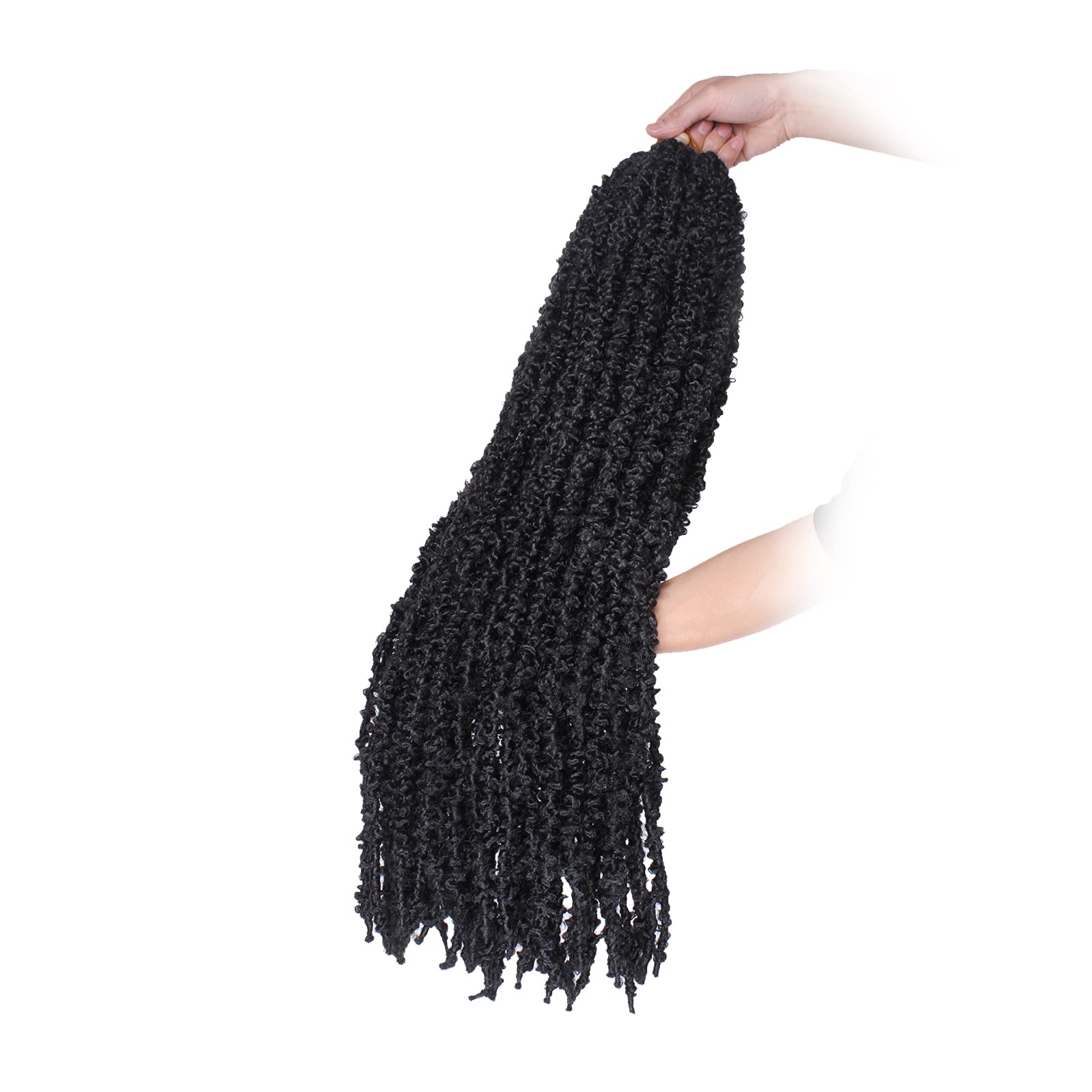 ZRQ butterfly locs lightweight, tangle-free—easy care during busy days.