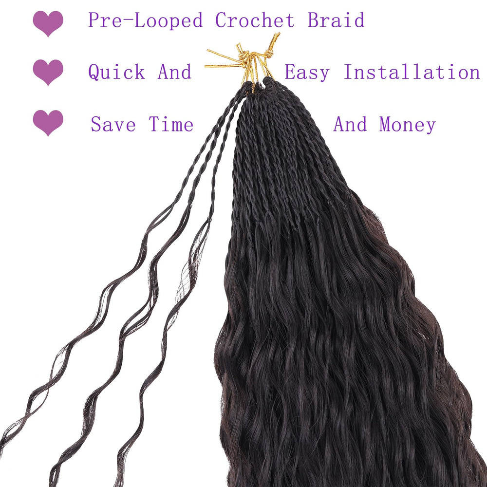 ZRQ pre looped and pre twisted design for easy setup