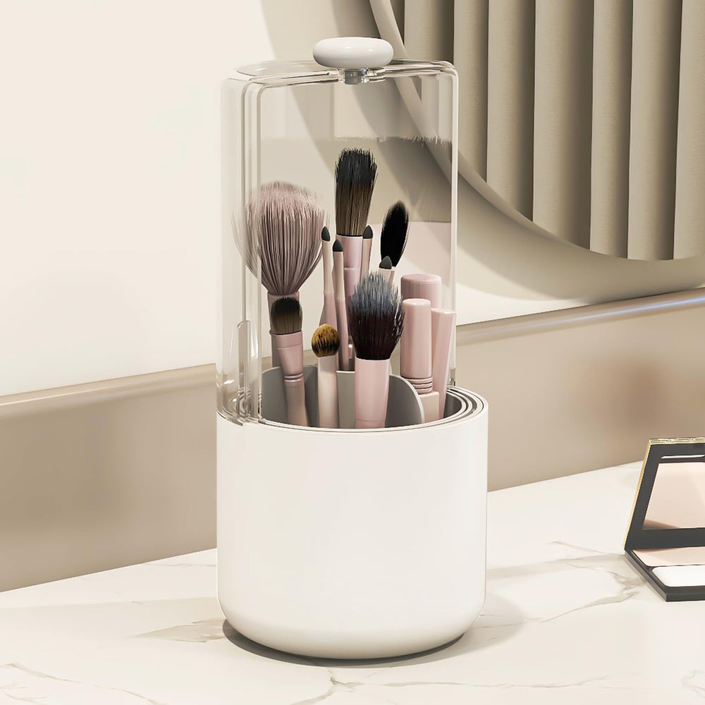 Zufudo makeup organizer fits vanity and bathroom spaces for everyday use.
