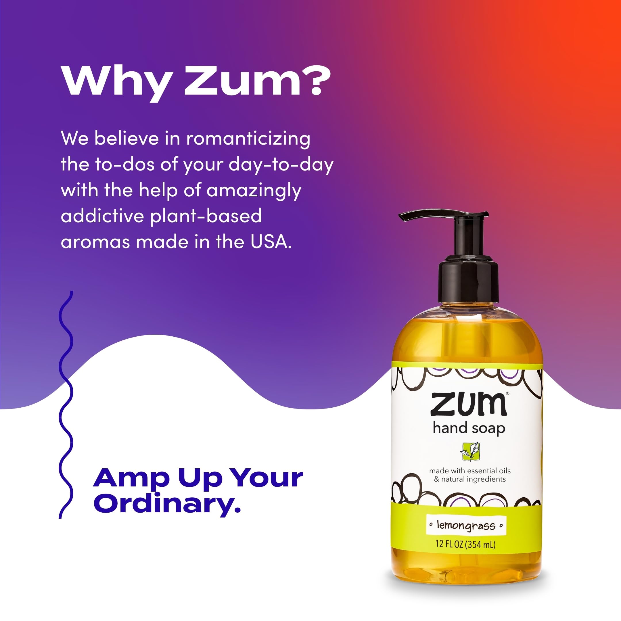 Zum Hand Soap 4-pack shown for households seeking bulk luxury options.