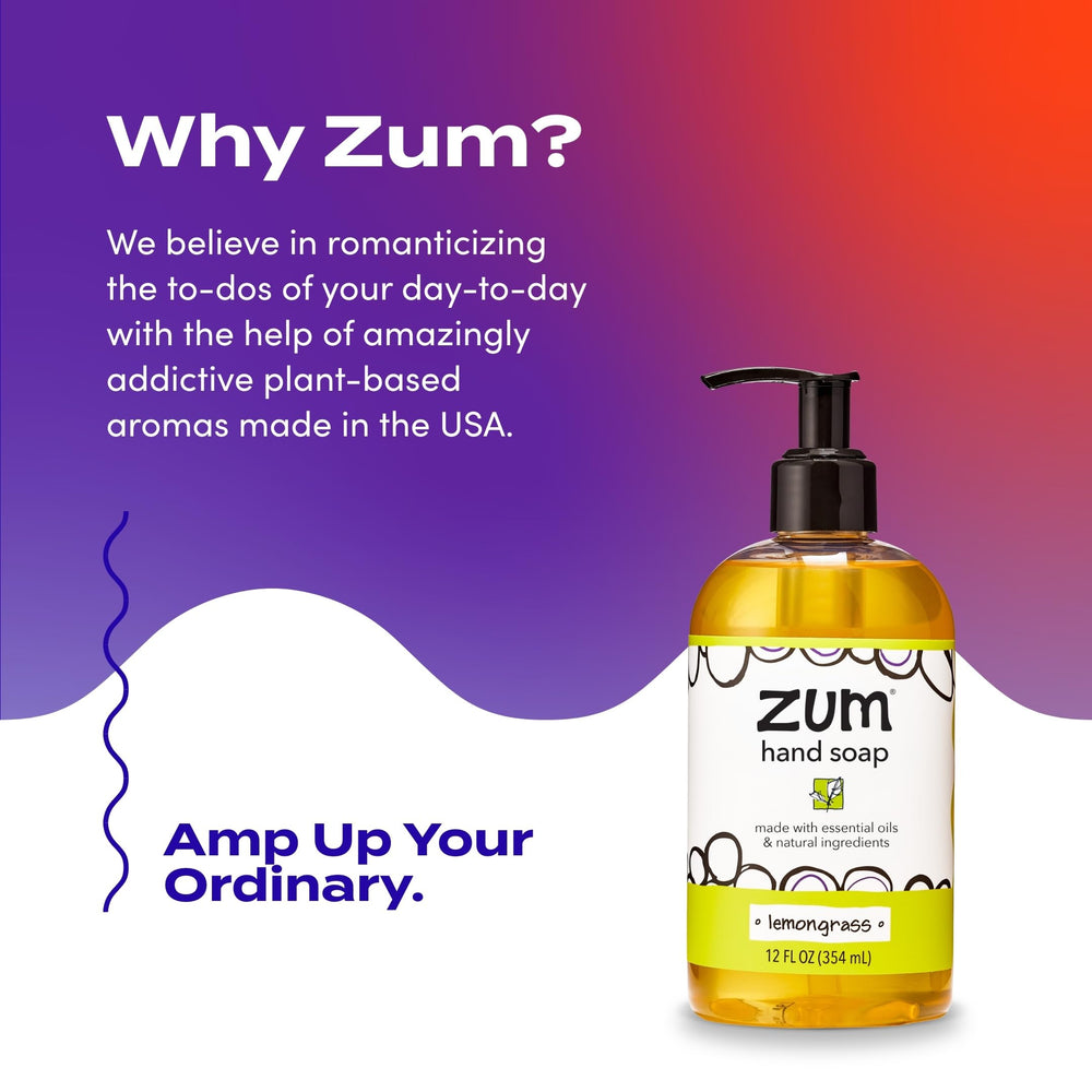 Zum Hand Soap 4-pack shown for households seeking bulk luxury options.