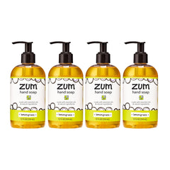 Zum Hand Soap bottle pump shows premium lather for daily handwashing.