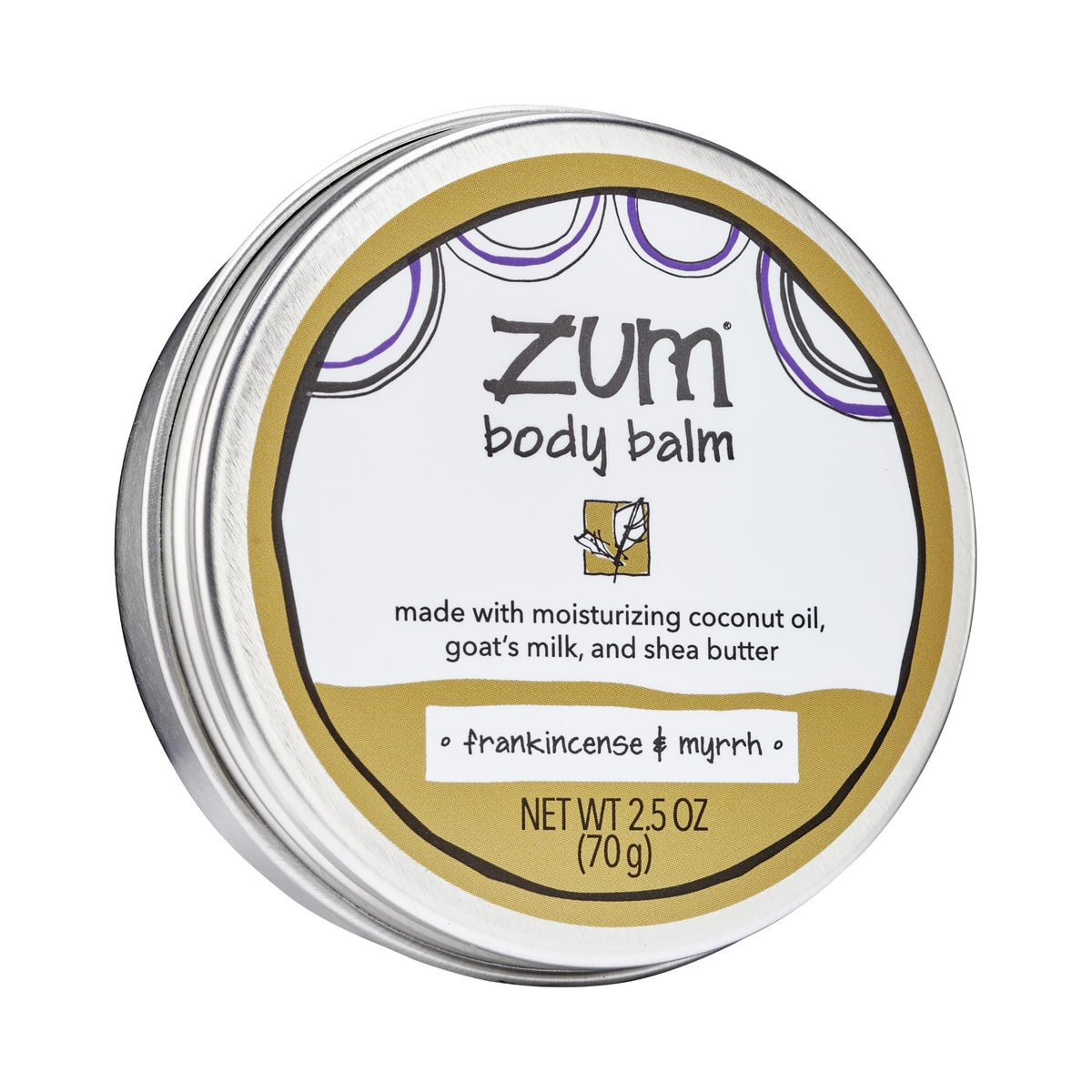 Zum Indigo Wild Body Balm jar ready for daily moisture and silky skin.