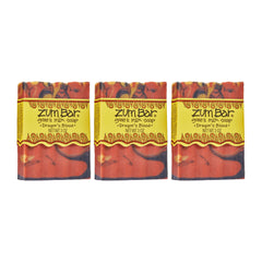 Zum Indigo Wild Goat's Milk Soap Bar Dragon's Blood pack front view for refreshing, hydrating cleanse.