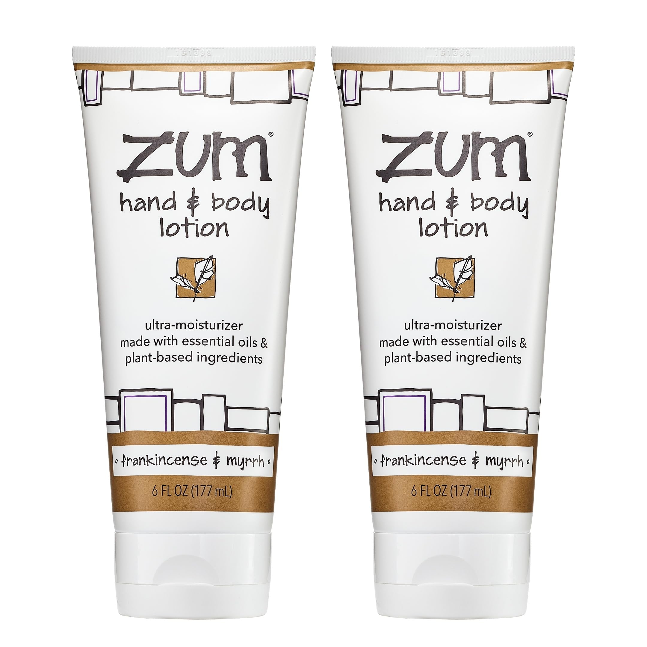 Zum Indigo Wild Hand & Body Lotion pump bottle for easy daily moisture