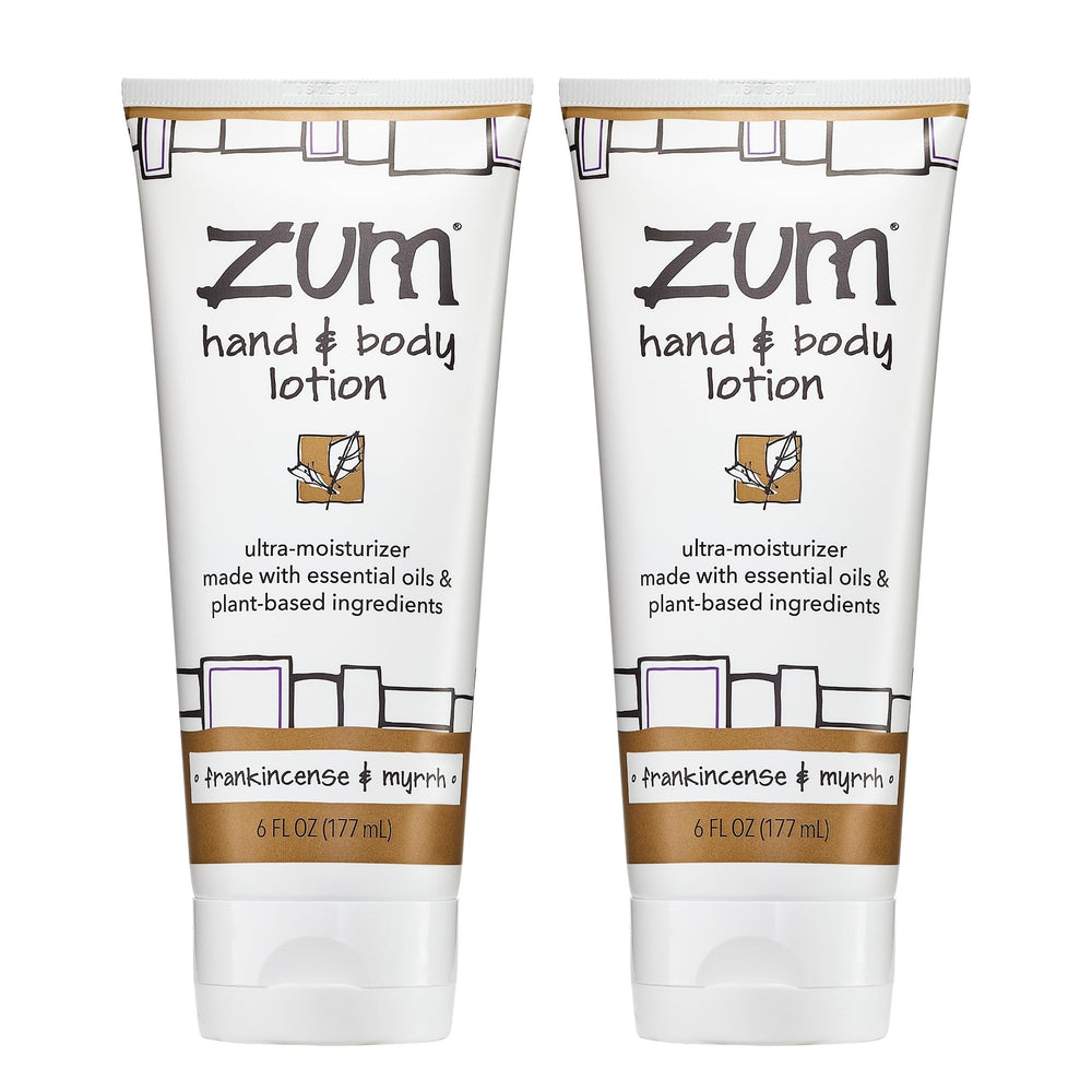 Zum Indigo Wild Hand & Body Lotion pump bottle for easy daily moisture