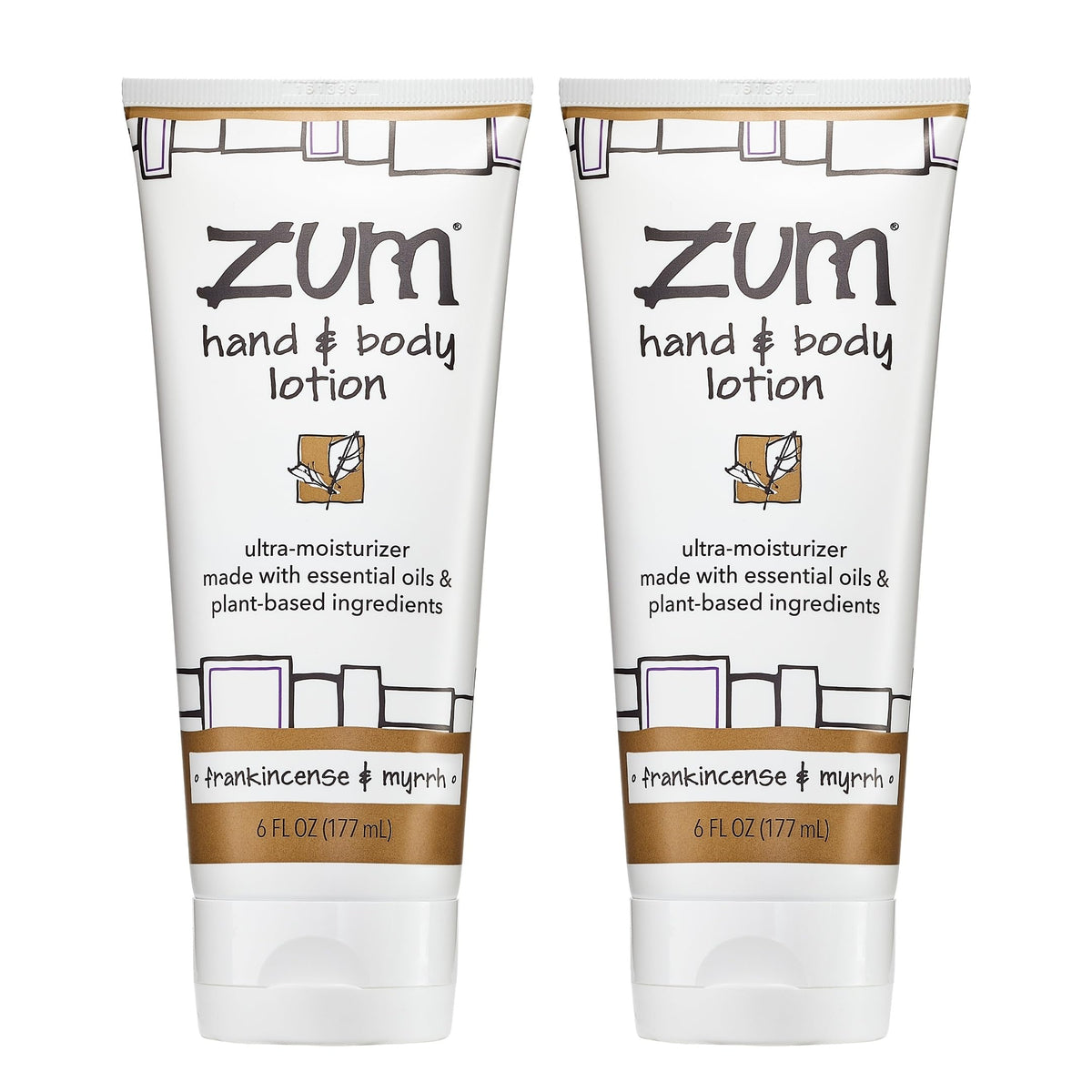 Zum Indigo Wild Hand & Body Lotion pump bottle for easy daily moisture