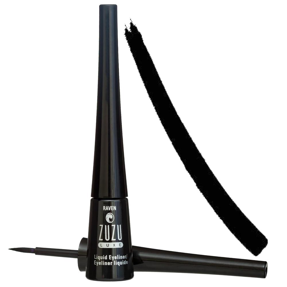 Zuzu Luxe Raven bottle front with bold definition