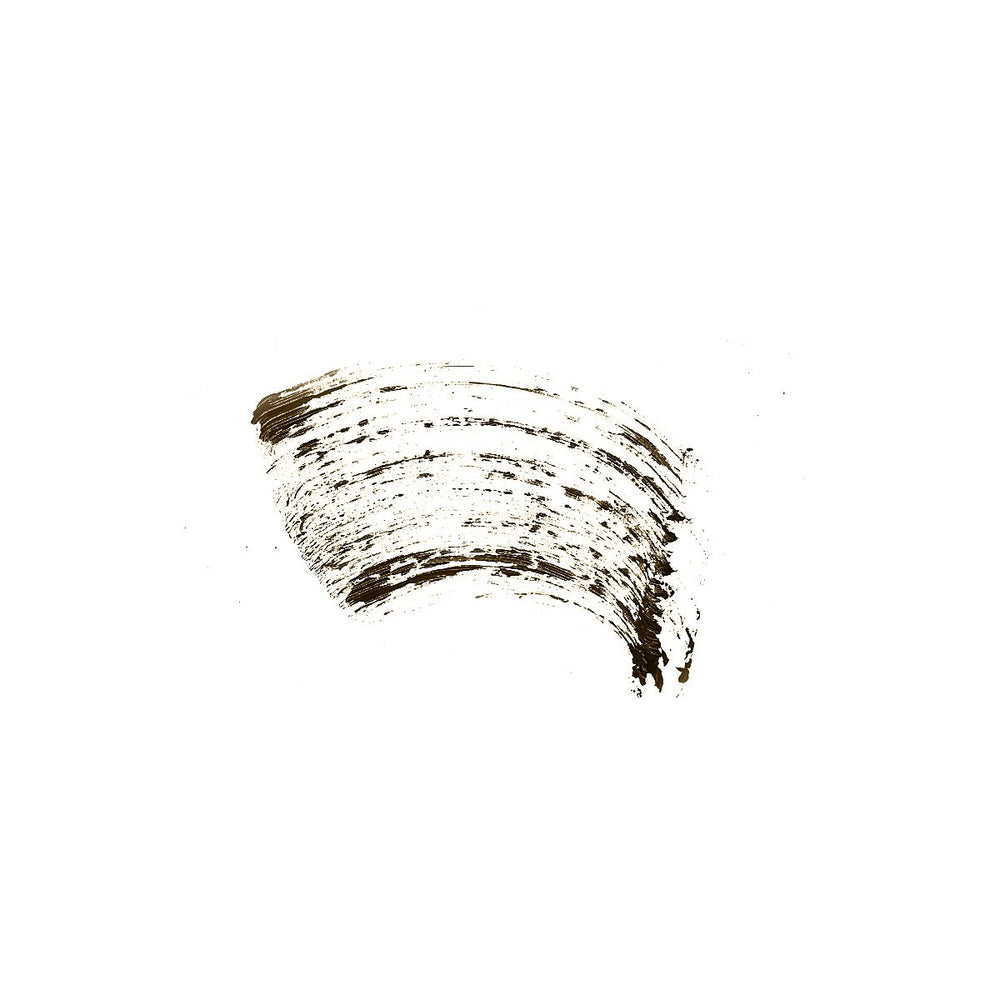 Zuzu Luxe Luxe Mascara Espresso brush closeup highlights clump-free lengthening bristles