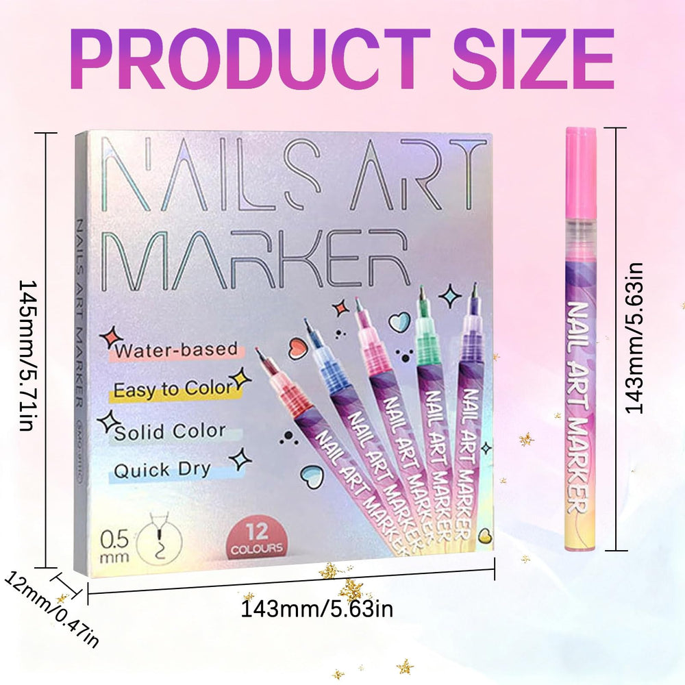ZWIKAGEF elegant gift-packaging suits nail-art lovers and hobbyists.