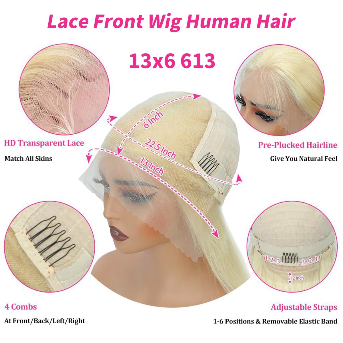 ZWJSH 613 density-200 wig appears full and versatile for styling.
