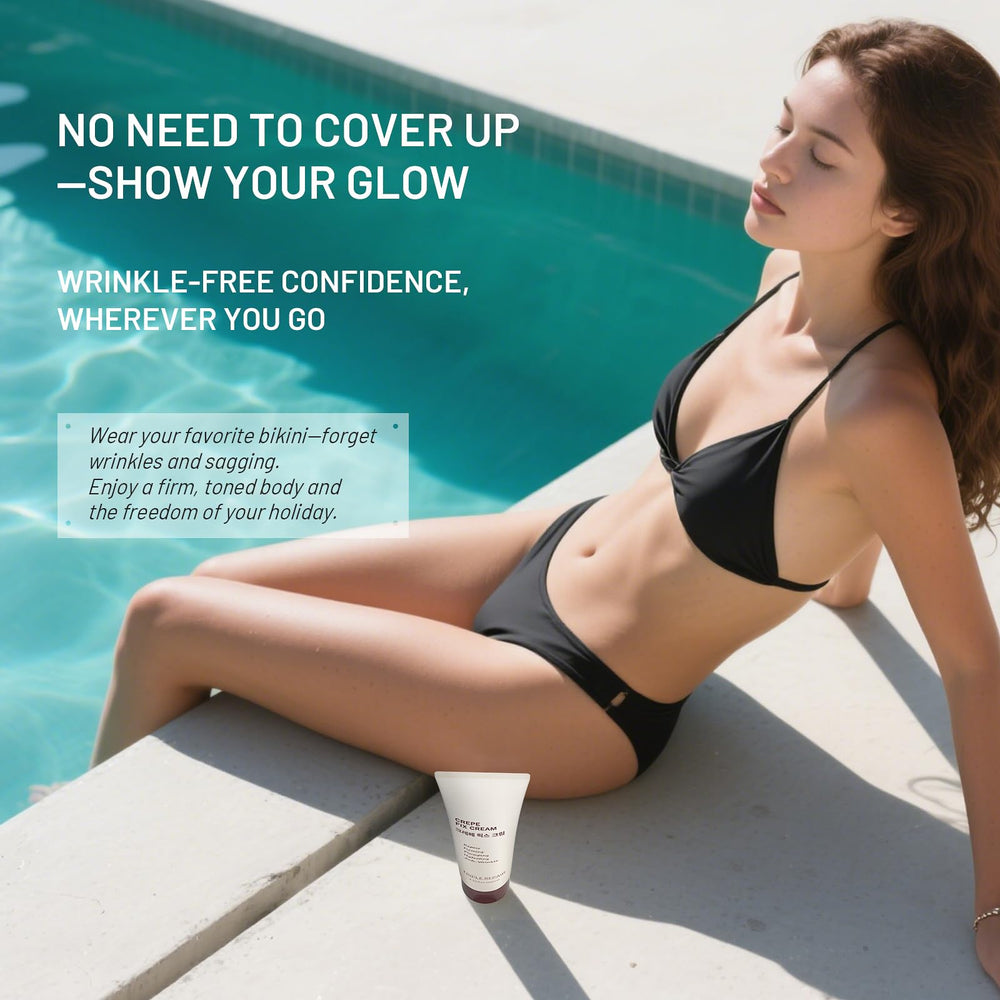 ZZILME Crepe Fix body application on arms and legs for even tone