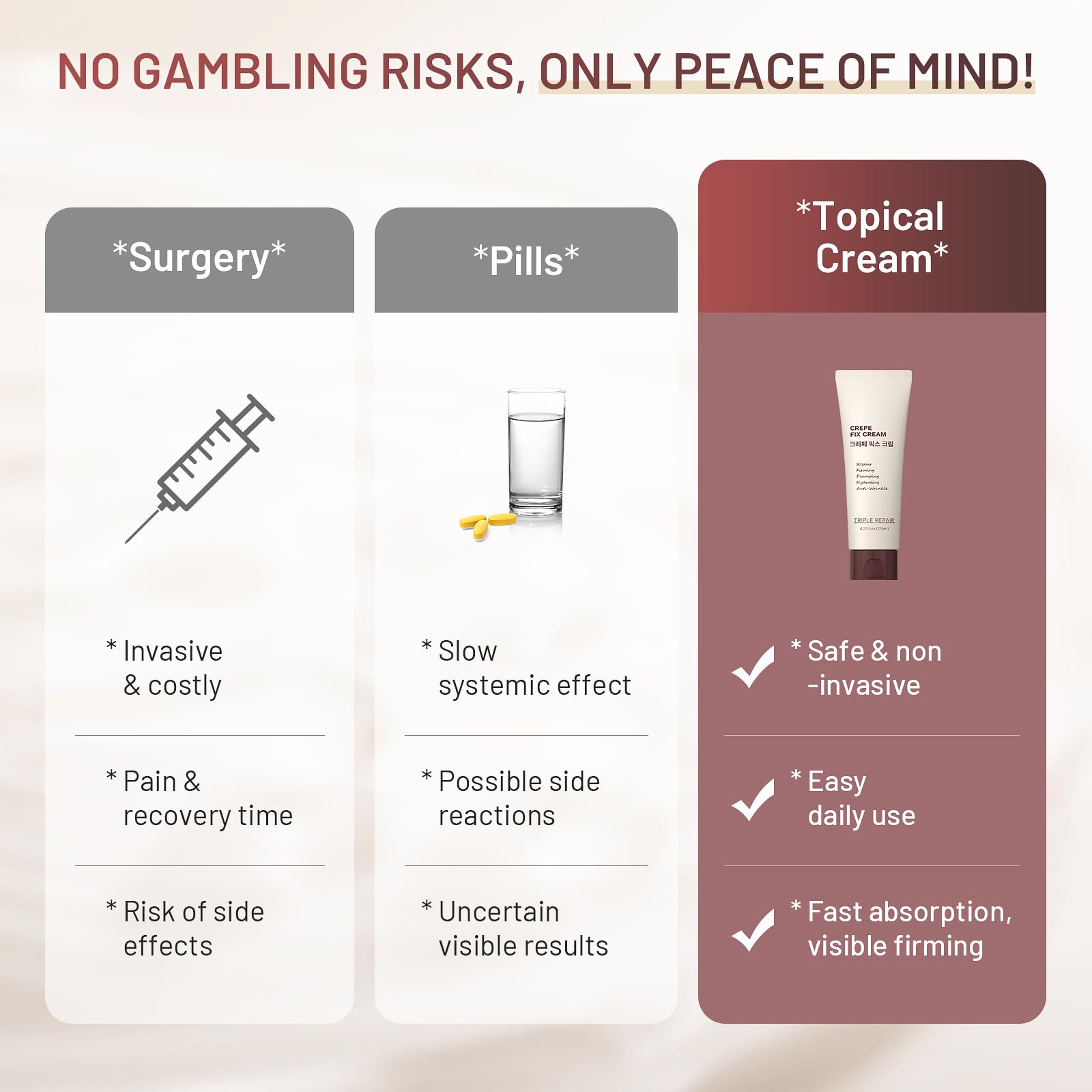 ZZILME Crepe Fix radiance shot featuring Ribose Sugar and Caprylyl Glycol benefits