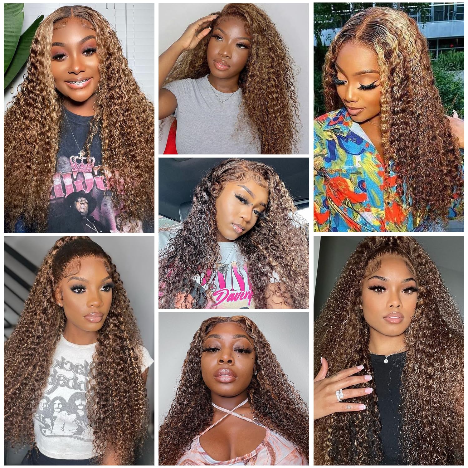 ZZMDS color matched honey blonde highlight captures vibrant salon-ready look