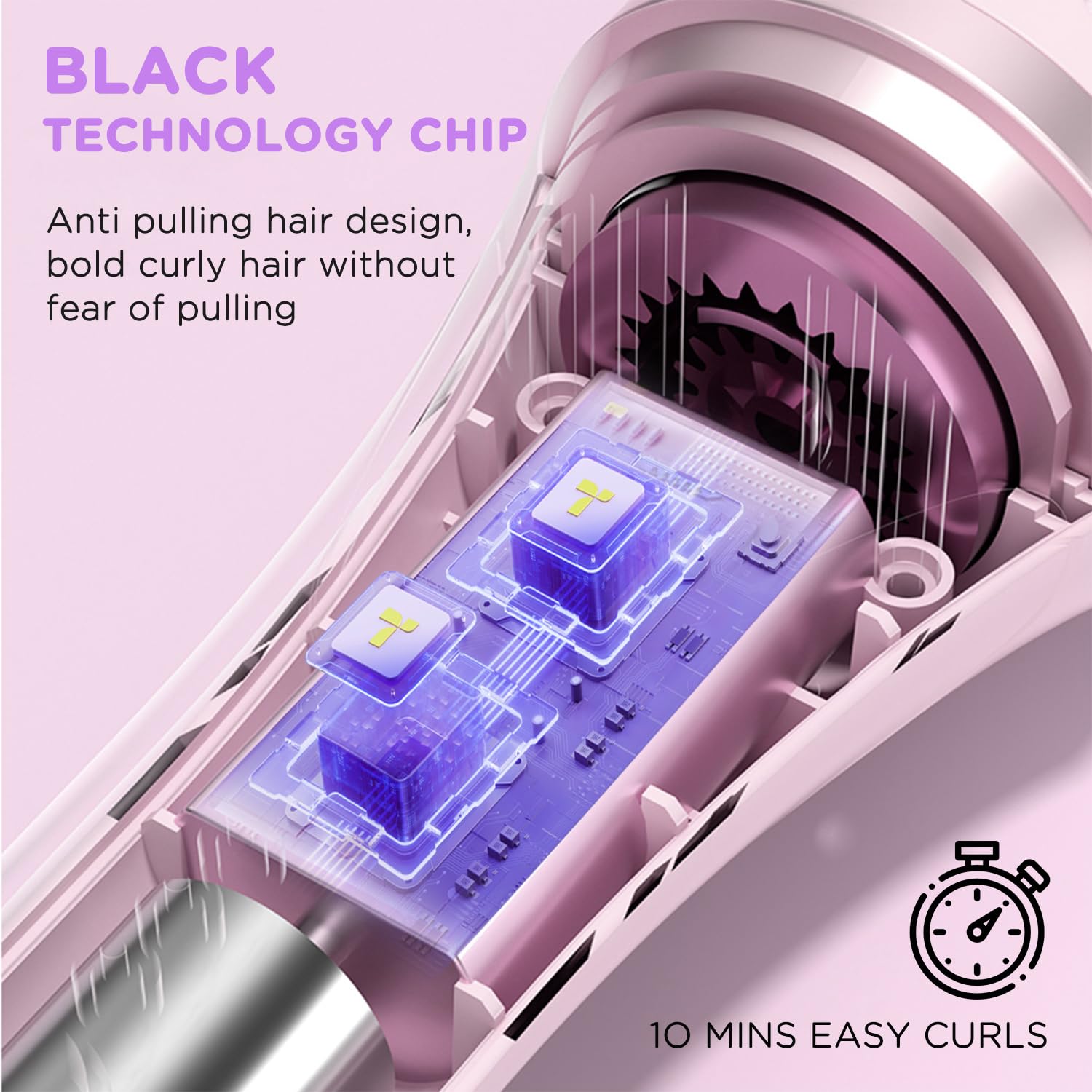 ZZR SEVEN tourmaline ceramic coating promotes smoother hair and reduced frizz.