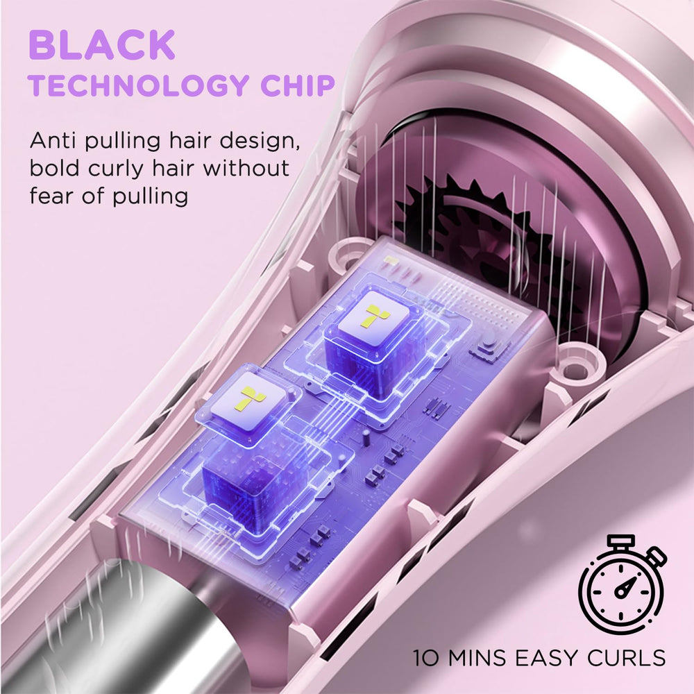 ZZR SEVEN tourmaline ceramic coating promotes smoother hair and reduced frizz.