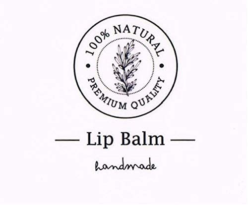 ZZYBIA clear lipbalm label style b showcases transparent finish for branded kits