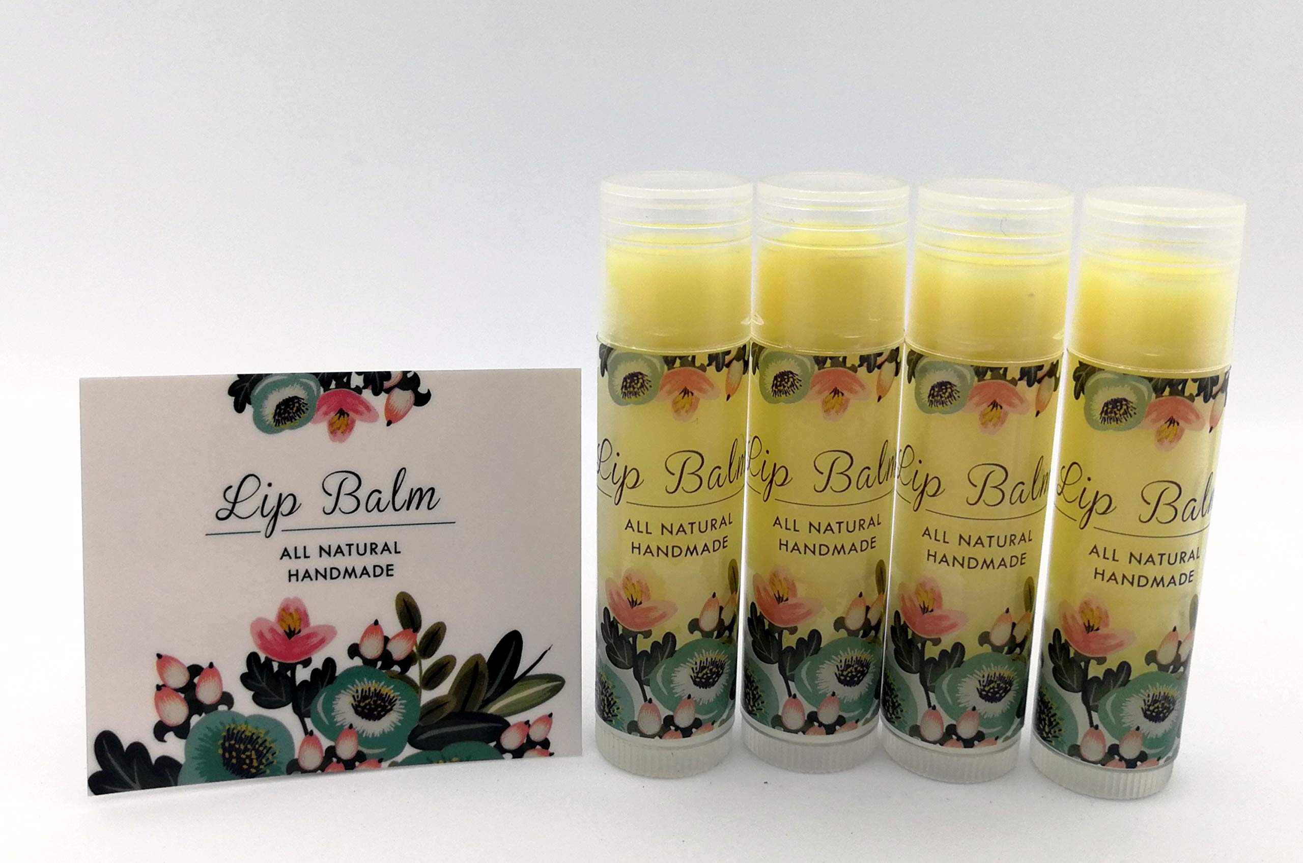 ZZYBIA lipbalm labels in hand illustrate gift-ready packaging ideas